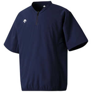 デサント DESCENTE 半袖 ストレッチジャケット ネイビー M DB5SJK32M 【返品交換不可】 DB5SJK32M_25SS