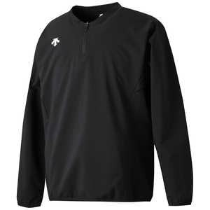 デサント DESCENTE 長袖 ストレッチジャケット ブラック 2XO DB5SJK42M 【返品交換不可】 DB5SJK42M_25SS