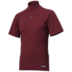 デサント DESCENTE ハイネック半袖アンダーシャツ ワインレッド 2XO DB5SUD11M 【返品交換不可】 DB5SUD11M_25SS デサント DESCENTE ハイネック半袖アンダーシャツ ワインレッド 2XO DB5SUD11M 【返品交換不可】 DB5SUD11M_25SS
