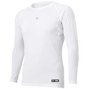 デサント DESCENTE 丸首長袖アンダーシャツ ホワイト 2XO DB5SUD20M 【返品交換不可】 DB5SUD20M_25SS デサント DESCENTE 丸首長袖アンダーシャツ ホワイト 2XO DB5SUD20M 【返品交換不可】 DB5SUD20M_25SS