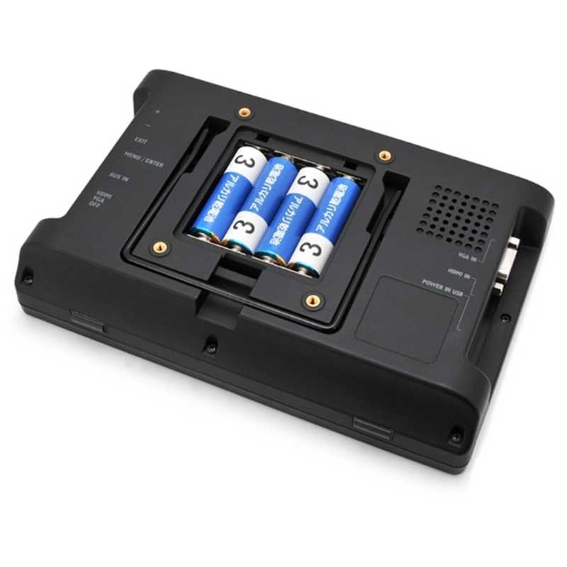 センチュリー センチュリー LEDバックライト搭載液晶モニター plus one ブラック [WXGA(1280×800） /ワイド] LCD-7000VH LCD-7000VH