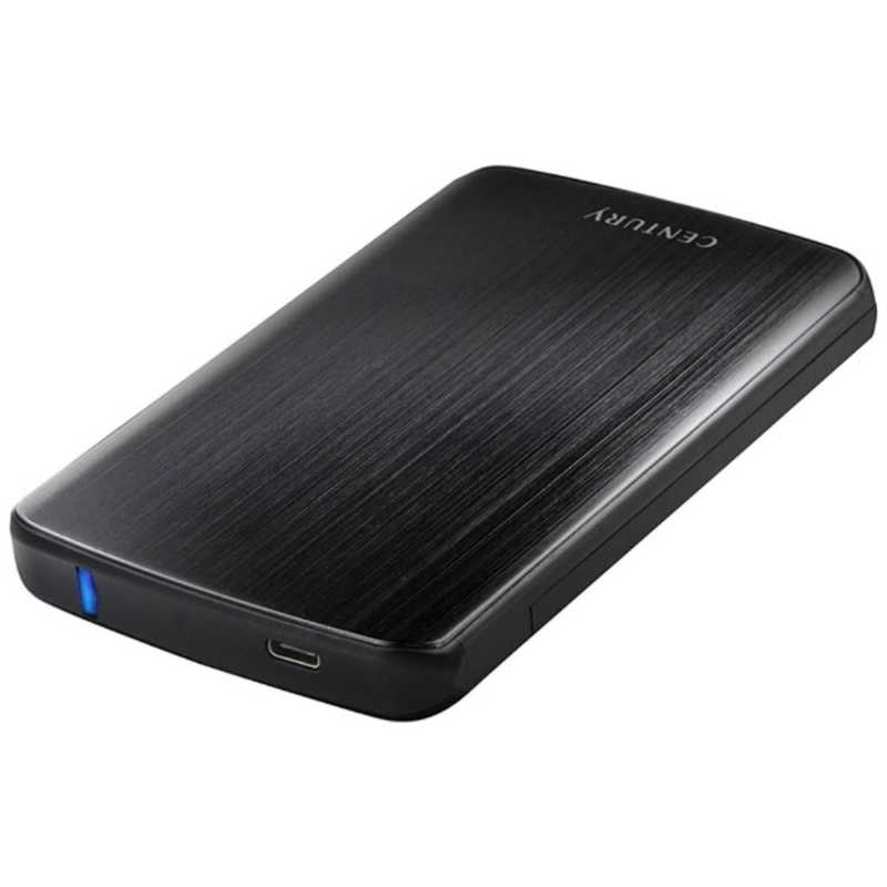 センチュリー センチュリー USB3.1接続 HDD/SSDケース シンプルBOX2.5 CSS25U31CBK シンプルBOX2.5 CSS25U31CBK シンプルBOX2.5 CSS25U31CBK