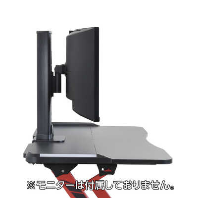 RACEN 重量級上下昇降式モニターアーム (CRC-HWMA01BK) RACEN 重量級液晶モニター対応 上下昇降式モニターアーム CRC