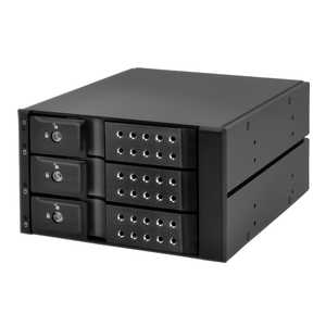 センチュリー SATA 3.5インチHDD×3台搭載可能 HDDマウントラック iStarUSA BPN-DE230SS-BK2 センチュリー SATA 3.5インチHDD×3台搭載可能 HDDマウントラック iStarUSA BPN-DE230SS-BK2
