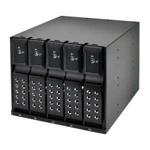 センチュリー SATA 3.5インチHDD×5台搭載可能 HDDマウントラック iStarUSA BPN-DE350SS-BK2 センチュリー SATA 3.5インチHDD×5台搭載可能 HDDマウントラック iStarUSA BPN-DE350SS-BK2
