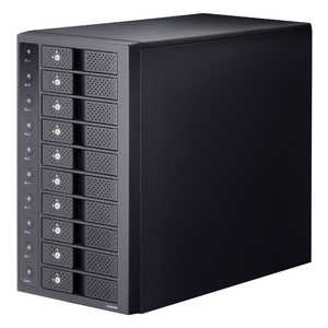 センチュリー 裸族のスカイタワー 10Bay USB10G IS 裸族 ［3.5インチ対応 /SATA /10台］ CRST1035U32CIS2