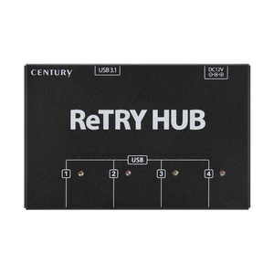 センチュリー USB3.1 Gen1 対応 4PortHub USBデバイス接続制御アダプタ CENTECH CTUSB4HUBV2 センチュリー USB3.1 Gen1 対応 4PortHub USBデバイス接続制御アダプタ CENTECH CTUSB4HUBV2