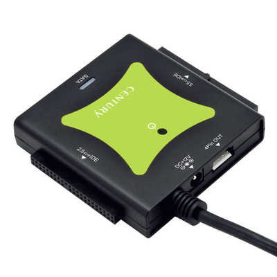 センチュリー IDE+SATA USB3.2 Gen1 変換アダプター 裸族の頭 [3.5