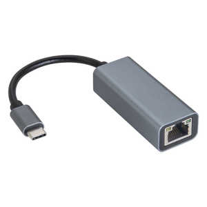 センチュリー USB3.2 Gen1接続 10/100/1000Mbps対応 変換アダプター ［TypeCオス /LAN］ CCAUCLV3