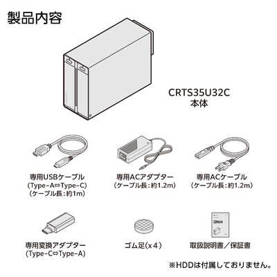 センチュリー USB3.2 Gen2 Type-C接続 RAID機能付き 3.5インチSATA6G