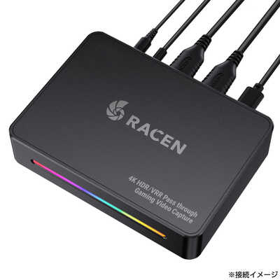 美品 センチュリー RACEN CRC-GVCAP05 ゲーム用ビデオキャプチャ RACEN ゲーミングビデオキャプチャ Higher [CRC-GVCAP05