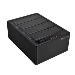 センチュリー 裸族のお立ち台 QUAD USB10G 裸族 ［3.5インチ＆2.5インチ対応 /SATA /4台］ CROS4U10G