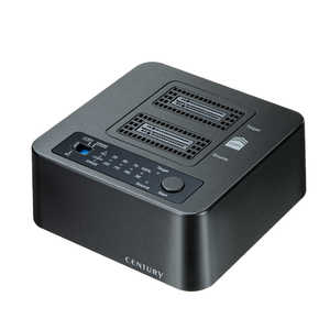 センチュリー 裸族のお立ち台 NVMe クローン＆イレーサー ［M.2対応 / NVMe / 2台］ CROM2NU20GCE