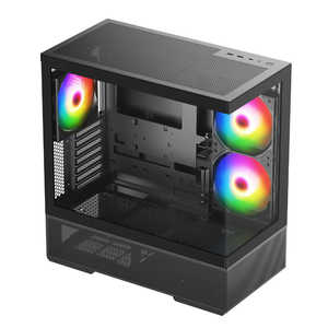 �Z���`�����[ ATX�Ή��s���[���XPC�P�[�X AQCESS RACEN CRC-PCASE01BK