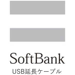 SoftBank ｢ソフトバンク純正｣USB延長ケーブル(HWDCQ1) HWDCQ1(BK