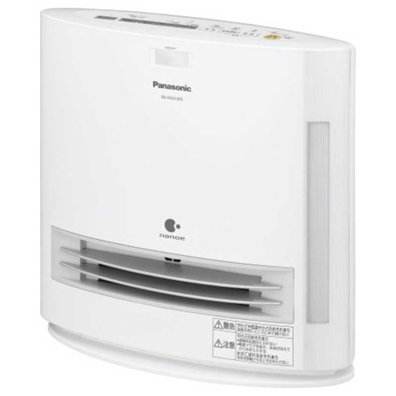 パナソニック　Panasonic パナソニック　Panasonic セラミックファンヒーター ナノイー搭載 1250W/加湿機能付/人感センサー付き DS-FKX1205 ホワイト DS-FKX1205 ホワイト