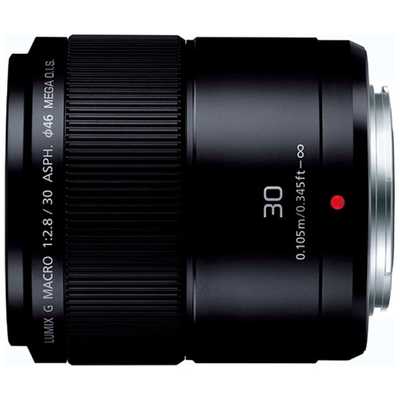 LUMIX マイクロフォーサーズ マクロレンズ 30mm H-HS030 パナソニック Panasonic カメラレンズ LUMIX ［ マイクロフォーサーズ