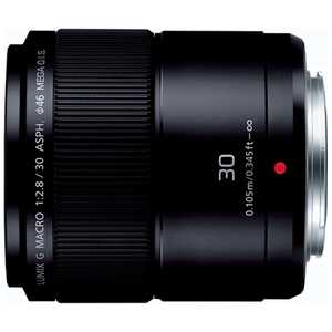 ѥʥ˥å Panasonic  LUMIX  ޥե / ñ  ֥å LUMIX G MACRO 30mm/F2.8 ASPH./MEGA O.I.S. H-HS030