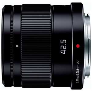 パナソニック　Panasonic カメラレンズ ブラック (マイクロフォーサーズ /単焦点レンズ) LUMIX G 42.5mm/F1.7 ASPH./POWER O.I.S. H-HS043-K 