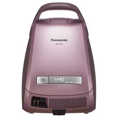 パナソニック　Panasonic 紙パック式掃除機　ピンクシャンパン MC-PA15J-P