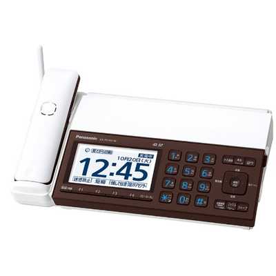 パナソニック　電話機　ファックス機 FAX Panasonic(パナソニック) 電話機 【通販モノタロウ】
