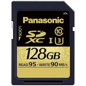 パナソニック　Panasonic SDXCメモリカｰド UHS-I対応 UHSスピｰドクラス3 [Class10対応/128GB] RP-SDUC128JK