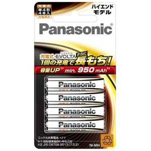 パナソニック　Panasonic 単4形 充電池 BK-4HLD/4B
