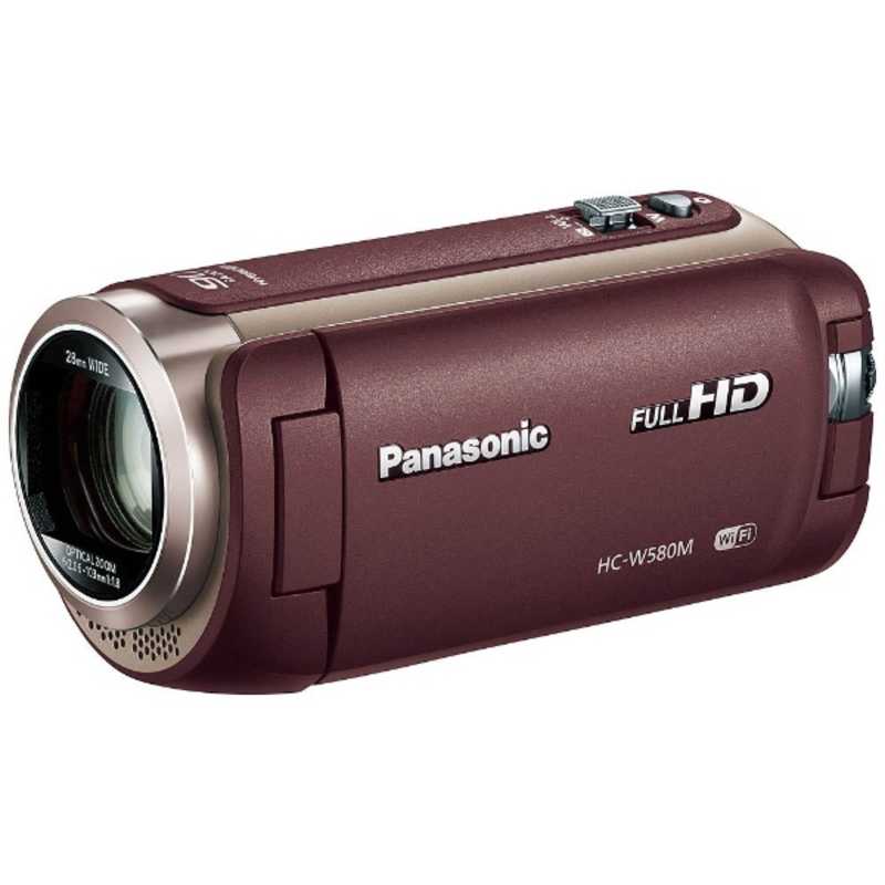 パナソニック Panasonic SD対応 32GBメモリー内蔵フルハイビジョンビデオカメラ 67％以上節約 ブラウン 生産完了品 在庫限り 激安 激安特価 送料無料 HC-W580M-T HCW580M