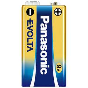 パナソニック　Panasonic (9V形)1本 アルカリ乾電池｢エボルタ｣ 6LR61EJ/1S