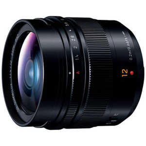 パナソニック　Panasonic カメラレンズ ブラック (マイクロフォーサーズ /単焦点レンズ) LEICA DG SUMMILUX 12mm/F1.4 ASPH. H-X012