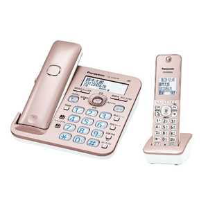 パナソニック　Panasonic 電話機 [子機1台/コードレス] RU・RU・RU（ル・ル・ル） ピンクゴールド VE-GZ50DL-N