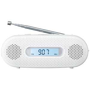 パナソニック Panasonic 防災ラジオ ワイドFM対応 ホワイト RF-TJ20-W パナソニック Panasonic 防災ラジオ ワイドFM対応 ホワイト RF-TJ20-W