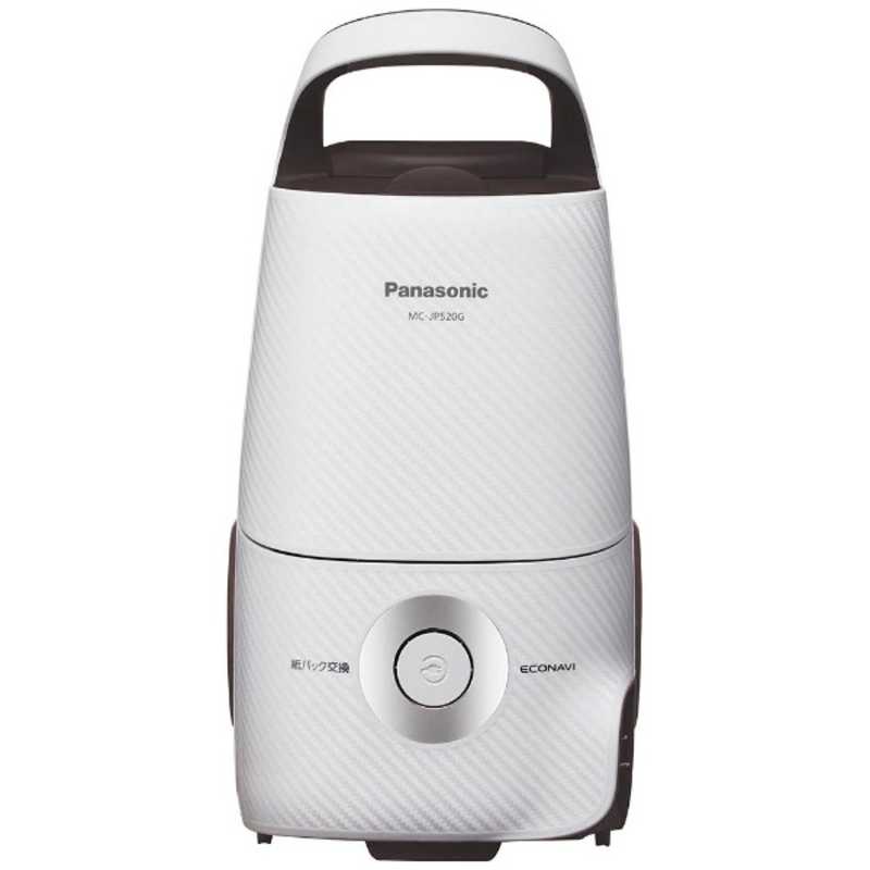パナソニック　Panasonic パナソニック　Panasonic 紙パック式掃除機　ホワイト MC-JP520G-W MC-JP520G-W