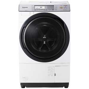 パナソニック　Panasonic ドラム式洗濯乾燥機 洗濯11.0kg 乾燥6.0kg ヒートポンプ乾燥 (左開き)  NA-VX8700L-W クリスタルホワイト