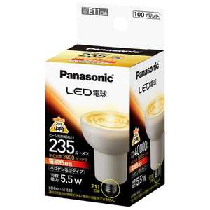 ѥʥ˥å Panasonic LEDŵ ϥŵ  ۥ磻 [E11/ŵ忧/ϥŵ] LDR6L-M-E11