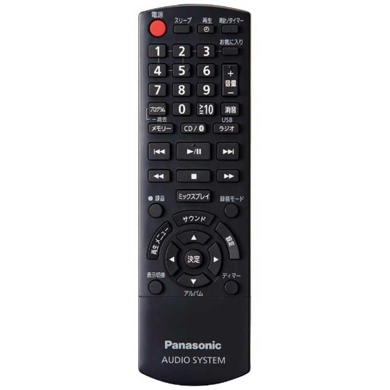パナソニック　Panasonic パナソニック　Panasonic 【ワイドFM対応】Bluetooth対応 ミニコンポ（ブラック） SC-HC400-K SC-HC400-K SC-HC400-K