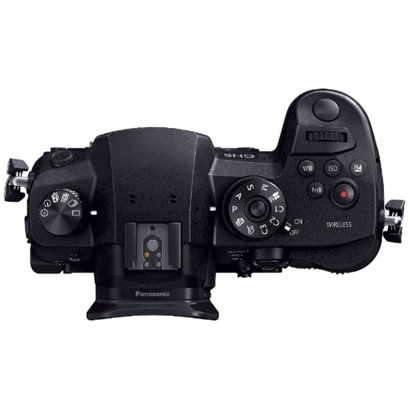 パナソニック　Panasonic パナソニック　Panasonic ミラーレス一眼カメラ(ボディ単体)ブラック DCGH5(K) DCGH5(K)