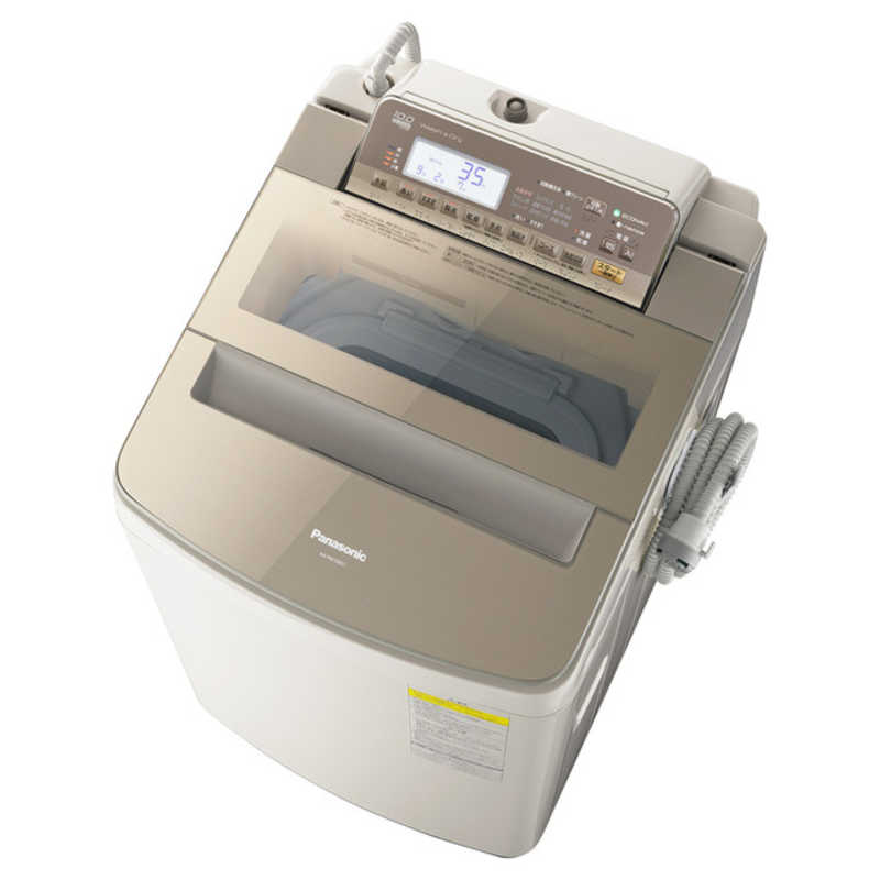 パナソニック　Panasonic パナソニック　Panasonic 縦型洗濯乾燥機 洗濯10.0kg 乾燥5.0kg ヒーター乾燥(水冷・除湿タイプ)  NA-FW100S5-T ブラウン NA-FW100S5-T ブラウン
