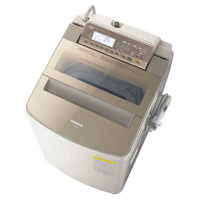 配送可能　NA-FW100S5-T 縦型洗濯乾燥機 ブラウン [洗濯10.0kg /乾燥5.0kg /ヒーター乾燥(水冷・除湿タイプ) /上開き] パナソニック Panasonic 縦型洗濯乾燥機 洗濯10.0kg 乾燥5.0kg