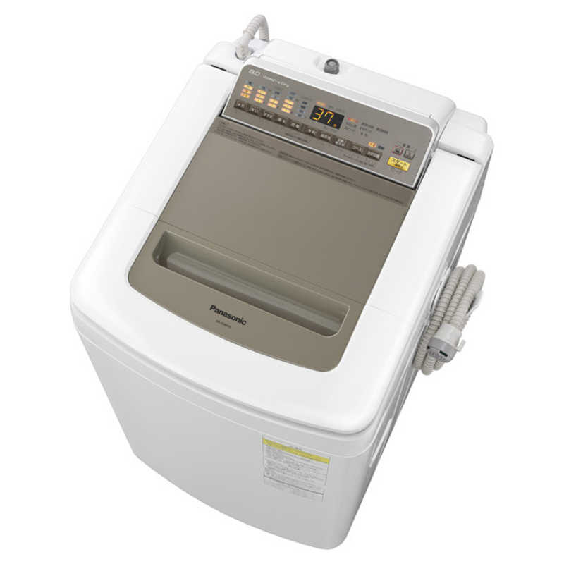 パナソニック　Panasonic パナソニック　Panasonic 縦型洗濯乾燥機 洗濯8.0kg 乾燥4.5kg ヒーター乾燥(水冷・除湿タイプ)  NA-FD80H5-N シャンパン NA-FD80H5-N シャンパン