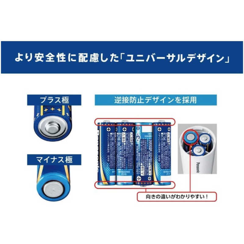 パナソニック　Panasonic パナソニック　Panasonic 単4形8本 アルカリ乾電池 エボルタネオ LR03NJ/8SW LR03NJ/8SW