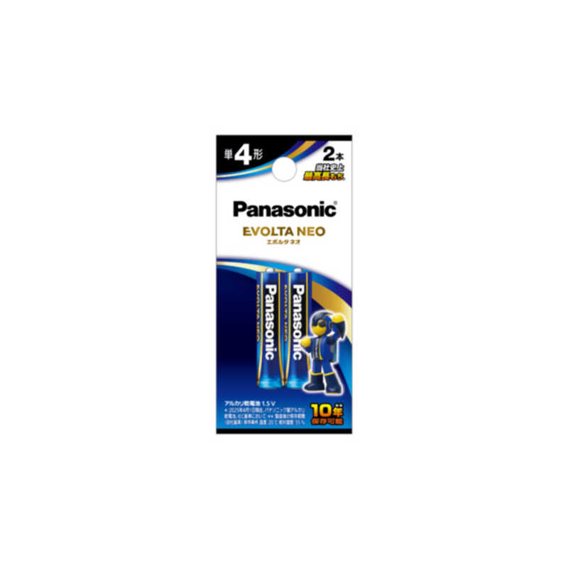 パナソニック　Panasonic パナソニック　Panasonic 単4乾電池 EVOLTA(エボルタ) [アルカリ/2本] LR03NJ/2B LR03NJ/2B