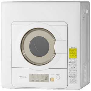 ＜コジマ＞ パナソニック Panasonic パナソニック 衣類乾燥機[乾燥容量6.0kg] ホワイト NHD603_W画像