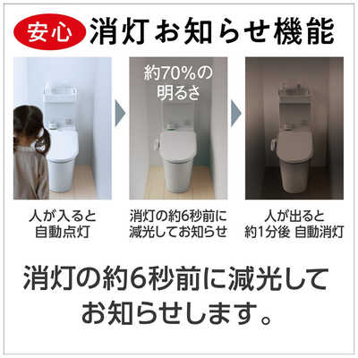 パナソニック Panasonic LED電球 人感センサー付 ホワイト [E26