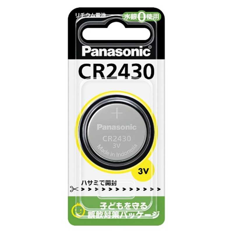 パナソニック　Panasonic パナソニック　Panasonic ｢コイン形リチウム電池｣(1個入り) CR‐2430P CR‐2430P