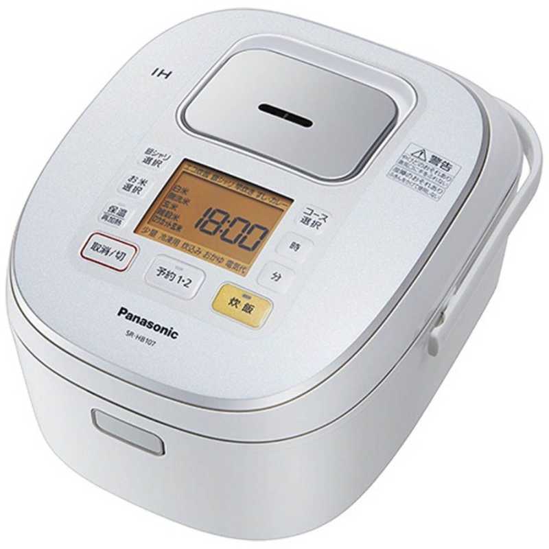 パナソニック　Panasonic パナソニック　Panasonic 炊飯器 5.5合 ホワイト IH SR-HB107-W SR-HB107-W