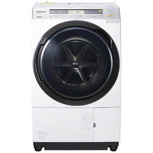 パナソニック　Panasonic ドラム式洗濯乾燥機 VXシリーズ 洗濯11.0kg 乾燥6.0kg ヒートポンプ乾燥 (左開き)  NA-VX8800L-W クリスタルホワイト