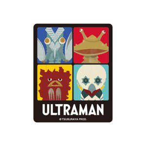 スモールプラネット キャラクターステッカー ウルトラマン 怪獣集合 UT1004