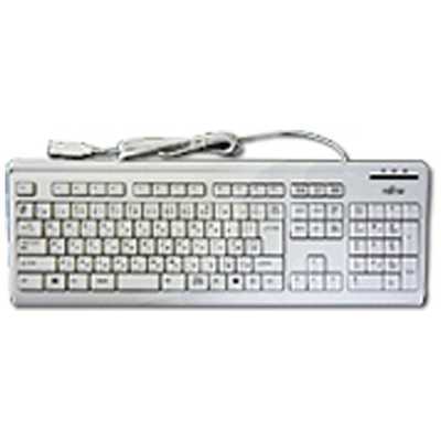 富士通 FUJITSU キーボード ［USB /有線 ］ マーブルグレー FMV-KB336