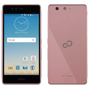 富士通　FUJITSU ARROWS　M03　ピンク　「FARM06101」　Android6.0・5.0型・メモリ/ストレージ：2GB/16GB　nanoSIMｘ1　SIMフリースマートフォン　Pink FARM06101